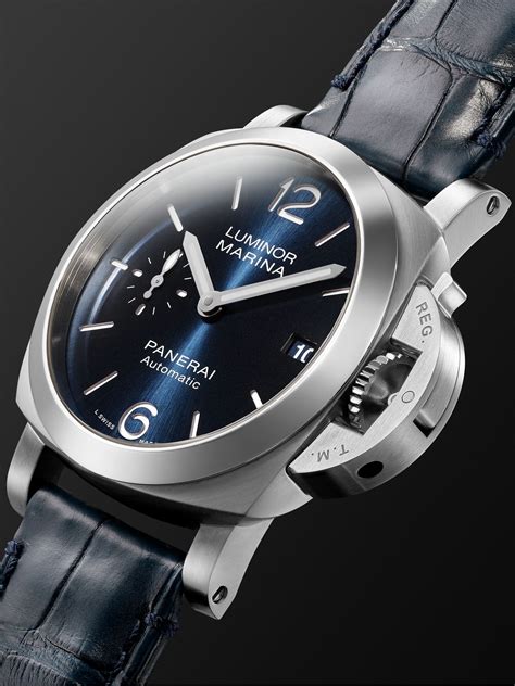 Panerai Luminor Marina Quaranta 40mm Electric Blue Small.